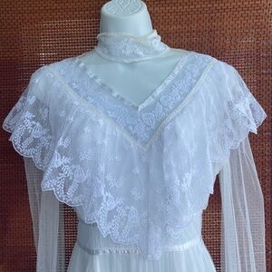 VINTAGE 70'S JESSICA MC CLINTOCK GUNNE SAK